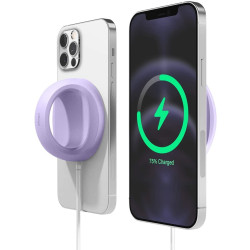 Elago Grip Magsafe Stand - Βάση Σιλικόνης για τον Ασύρματο Φορτιστή MagSafe - Lavender (EMSGRIP-LV)