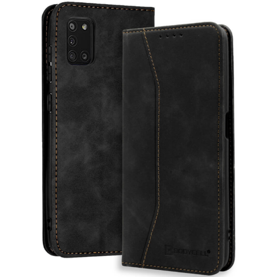 Bodycell Θήκη - Πορτοφόλι Samsung Galaxy A31 - Black (5206015058004)