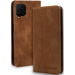 Bodycell Θήκη - Πορτοφόλι Samsung Galaxy A42 5G - Brown (5206015058929)