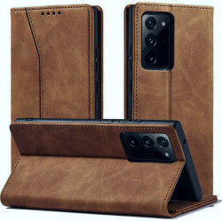 Bodycell Θήκη - Πορτοφόλι Samsung Galaxy Note 20 Ultra - Brown (5206015058721)
