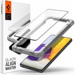 Spigen GLAS.tR ALIGNmaster - Αντιχαρακτικό Fullface Γυάλινο Tempered Glass Samsung Galaxy A52 - Black (AGL02821)