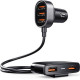 Joyroom JR-CL03 - Φορτιστής Αυτοκινήτου με 5xUSB - 6.2A - 150cm - Black (6941237122353)