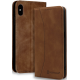 Bodycell Θήκη - Πορτοφόλι Apple iPhone X / XS - Brown (5206015057526)