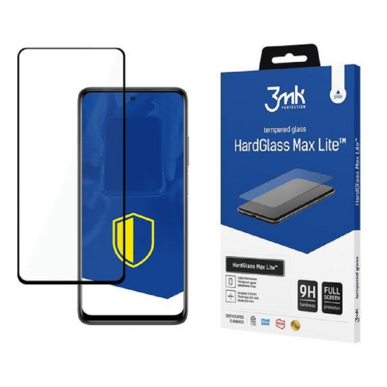 3MK Tempered HardGlass Max Lite - Fullface Αντιχαρακτικό Γυαλί Οθόνης Xiaomi Mi 10T Lite - Black (5903108384674)