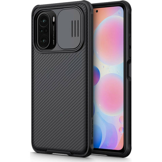 Nillkin CamShield Pro - Σκληρή Θήκη με Κάλυμμα για την Κάμερα - Xiaomi Poco F3 - Black (6902048214873)
