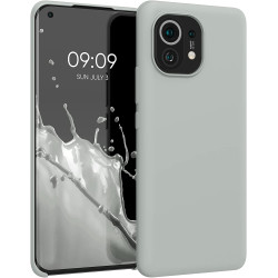KWmobile Θήκη Σιλικόνης Xiaomi Mi 11 - Soft Flexible Rubber Cover - Light Grey Matte (54379.70)