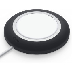 Elago MagSafe Charging Pad - Βάση Σιλικόνης για τον Ασύρματο Φορτιστή MagSafe - Black (EMSPAD1-BK)