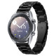 Spigen Modern Fit Μεταλλικό Λουράκι (20mm) Samsung Galaxy Watch FE / 7 / 6 / 5 / 5 Pro / Watch 4 / Classic 4 (47/46/45/44/43/42/40mm) - Black (600WB24980)