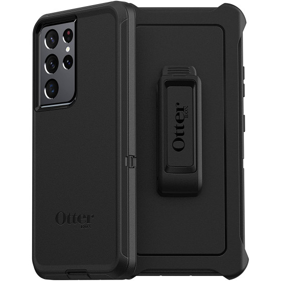 Otterbox Defender Ανθεκτική Θήκη Samsung Galaxy S21 Ultra 5G - Black (77-82070)
