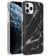 Crong Marble Θήκη Σιλικόνης Apple iPhone 11 Pro - Black (CRG-MRB-IP11P-BLK)