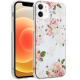 Crong Flower Θήκη Σιλικόνης Apple iPhone 12 mini - Pattern 02 (CRG-FLR-IP1254-02)