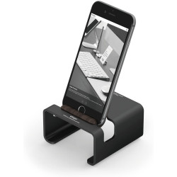 Elago M5 Stand - Βάση από Αλουμίνιο και Ξύλο για Smartphones - Black (EST-M3-BK)
