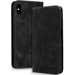 Bodycell Θήκη - Πορτοφόλι Apple iPhone X / XS - Black (5206015057502)