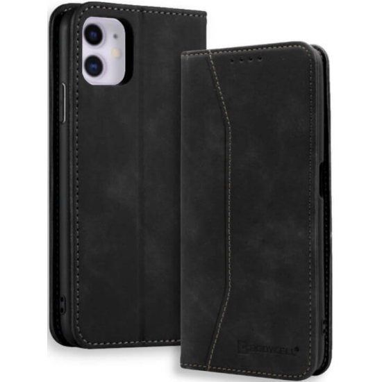 Bodycell Θήκη - Πορτοφόλι Apple iPhone 11 - Black (5206015057700)
