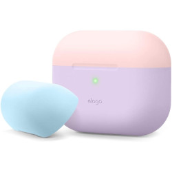 Elago AirPods Pro DUO Case - Θήκη Με Διπλό Καπάκι AirPods Pro 1st Gen - Lavanda / Pink / Blue (EAPPDO-LV-LPKPBL)