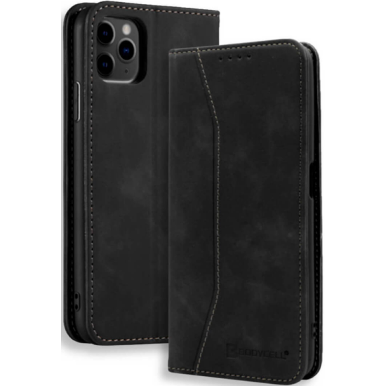 Bodycell Θήκη - Πορτοφόλι Apple iPhone 12 Pro Max - Black (5206015055393)