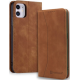Bodycell Θήκη - Πορτοφόλι Apple iPhone 11 - Brown (5206015057724)