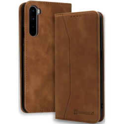 Bodycell Θήκη - Πορτοφόλι OnePlus Nord - Brown (5206015063466)