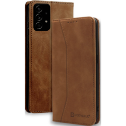 Bodycell Θήκη - Πορτοφόλι Samsung Galaxy A72 - Brown (5206015062988)