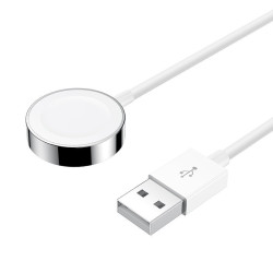 Joyroom Ben Series - Μαγνητικός Ασύρματος Φορτιστής Qi για Apple Watch 2.5W - 120cm - White (S-IW001S)