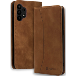 Bodycell Θήκη - Πορτοφόλι Samsung Galaxy A32 4G - Brown (5206015063046)