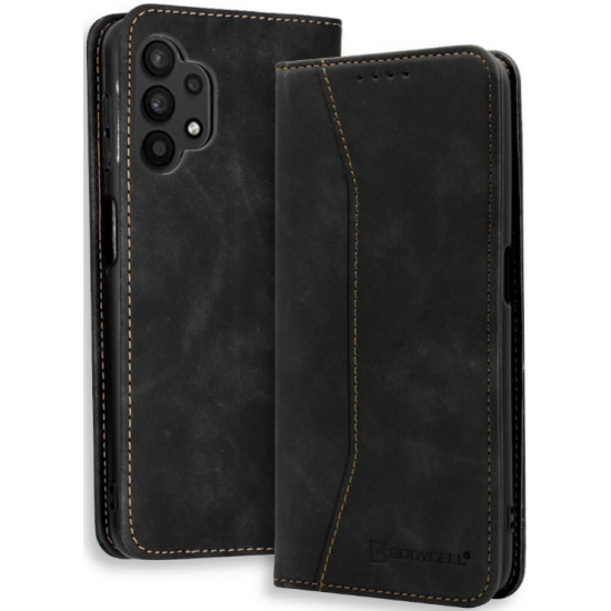 Bodycell Θήκη - Πορτοφόλι Samsung Galaxy A32 4G - Black (5206015063039)