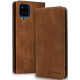Bodycell Θήκη - Πορτοφόλι Samsung Galaxy A12 - Brown (5206015062957)