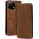 Bodycell Θήκη - Πορτοφόλι Xiaomi 11 Lite 5G NE / Mi 11 Lite - Brown (5206015063374)