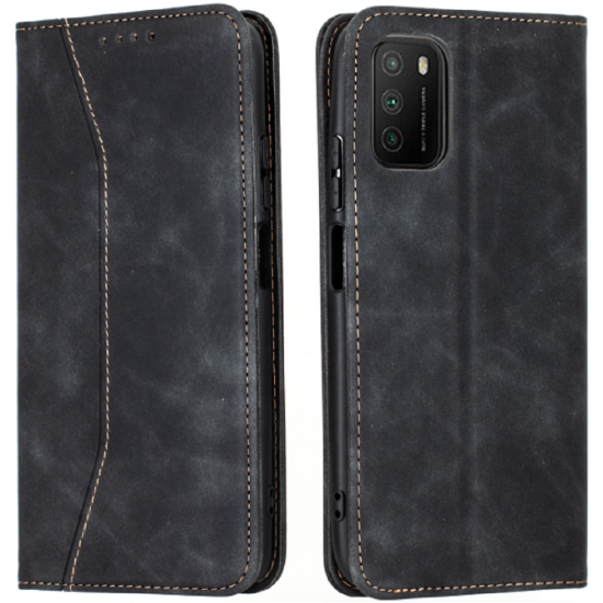 Bodycell Θήκη - Πορτοφόλι Xiaomi Poco M3 - Black (5206015063305)