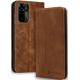 Bodycell Θήκη - Πορτοφόλι Xiaomi Redmi Note 10 / Note 10S - Brown (5206015063169)