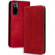 Bodycell Θήκη - Πορτοφόλι Xiaomi Redmi Note 10 Pro - Red (5206015063206)