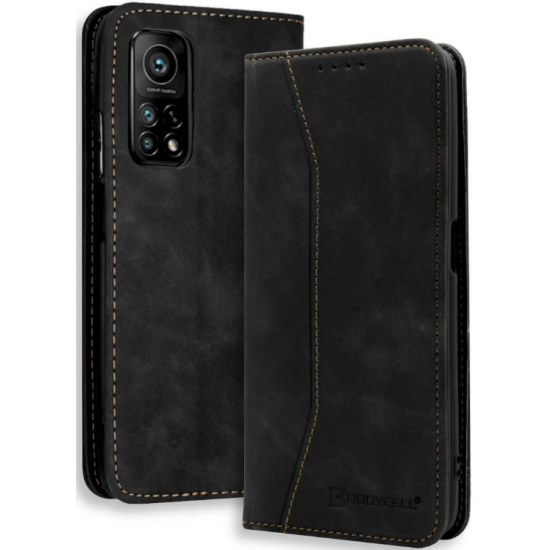 Bodycell Θήκη - Πορτοφόλι Xiaomi Mi 10T / 10T Pro - Black (5206015059872)