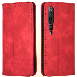 Bodycell Θήκη - Πορτοφόλι Xiaomi Mi 10 / Mi 10 Pro - Red (5206015059780)