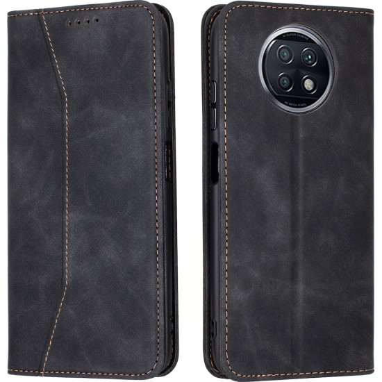 Bodycell Θήκη - Πορτοφόλι Xiaomi Redmi Note 9T 5G - Black (5206015063398)