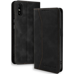 Bodycell Θήκη - Πορτοφόλι Xiaomi Redmi 9A / 9AT / 9i - Black (5206015059308)