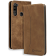 Bodycell Θήκη - Πορτοφόλι Xiaomi Redmi Note 8 / Note 8 2021 - Brown (5206015059520)