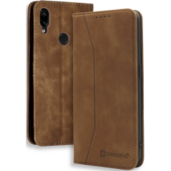 Bodycell Θήκη - Πορτοφόλι Xiaomi Redmi Note 7 / Note 7 Pro - Brown (5206015059476)