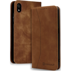 Bodycell Θήκη - Πορτοφόλι Xiaomi Redmi 7A - Brown (5206015059124)