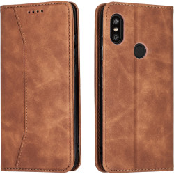 Bodycell Θήκη - Πορτοφόλι Xiaomi Redmi Note 6 Pro - Brown (5206015059421)