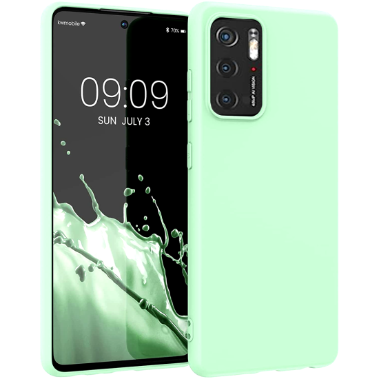 KWmobile Θήκη Σιλικόνης Xiaomi Poco M3 Pro 5G - Mint Matte (55363.50)