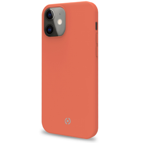 Celly Cromo Case Θήκη Σιλικόνης Apple iPhone 12 mini - Orange (CROMO1003OR01)