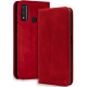 Bodycell Θήκη - Πορτοφόλι Huawei P Smart 2020 - Red (5206015060083)
