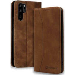 Bodycell Θήκη - Πορτοφόλι Huawei P30 Pro - Brown (5206015060342)