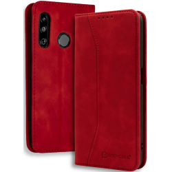 Bodycell Θήκη - Πορτοφόλι Huawei P30 Lite - Red (5206015060281)