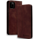 Bodycell Θήκη - Πορτοφόλι Apple iPhone 12 / 12 Pro - Dark Brown (5206015055386)