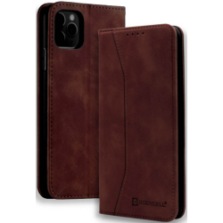 Bodycell Θήκη - Πορτοφόλι Apple iPhone 12 mini - Dark Brown (5206015055331)