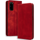 Bodycell Θήκη - Πορτοφόλι Samsung Galaxy S20 - Red (5206015058363)