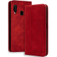 Bodycell Θήκη - Πορτοφόλι Samsung Galaxy A20e - Red (5206015057861)