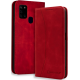 Bodycell Θήκη - Πορτοφόλι Samsung Galaxy A21s - Red (5206015057960)