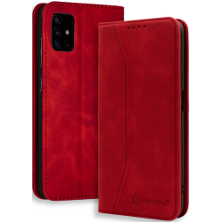 Bodycell Θήκη - Πορτοφόλι Samsung Galaxy A51 - Red (5206015058219)